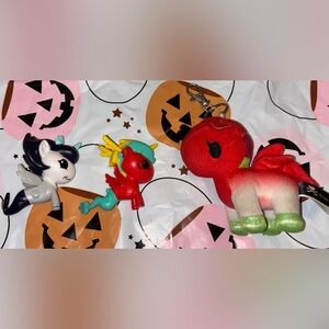 Tokidoki watermelon plush keychain and figures
